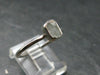 Gem Green Kornerupine Silver Ring From Tanzania - 1.92 Grams - size 8