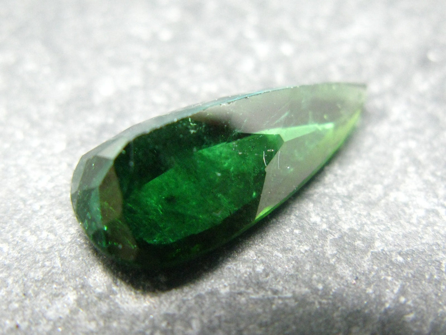 Green Tourmaline Cut Stone Gem From Brazil - 5.63 Carats - 18x9mm