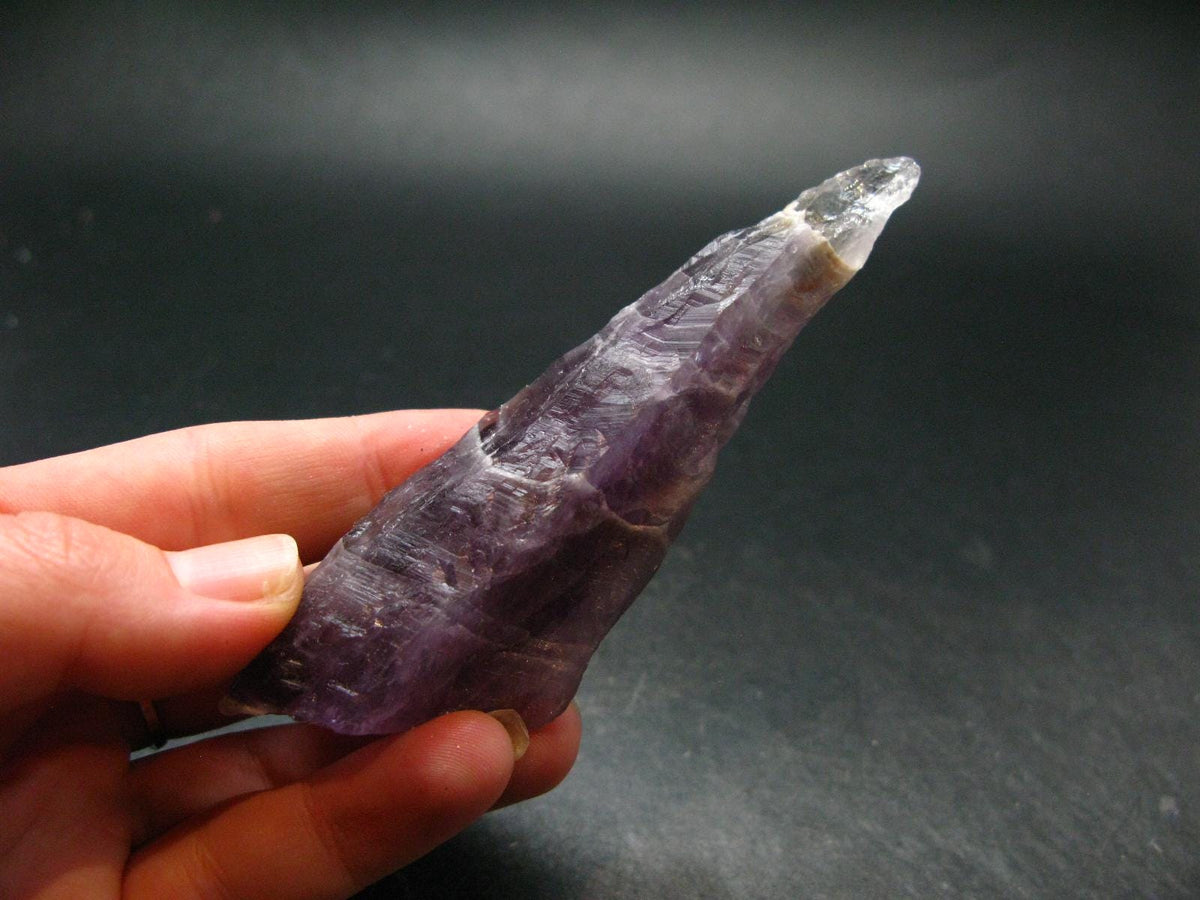 Rare Auralite Super 23 Large Crystal Amethyst From Canada - 3.8" - 56.88 Grams