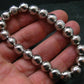 Meteorite Gibeon Genuine Bracelet ~ 7 Inches ~ 10mm Round Beads
