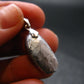Muonionalusta Meteorite Silver Pendant from Sweden - 1.2" - 4..82 Grams