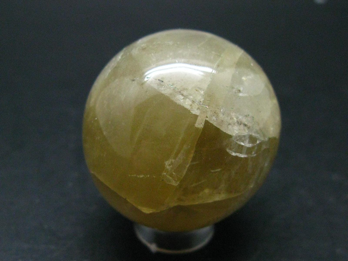 Rare Golden Scapolite Sphere Ball from Afghanitan - 1.5"