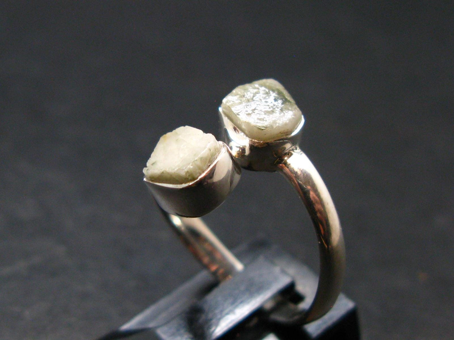 Phenakite Phenacite Crystal Silver Ring From Brazil - Size 7 - 2.29 Grams