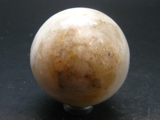 Rare White Barite Sphere From Norway - 1.8"