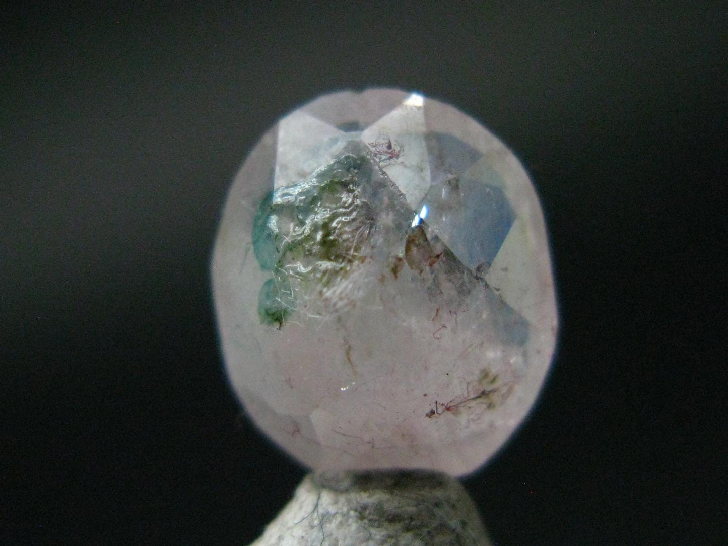 Rare Gem Powellite Cut Stone from India - 3.83 Carats