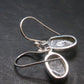 Phenakite Phenacite Crystal Silver Earrings from Russia - 2.51 Grams