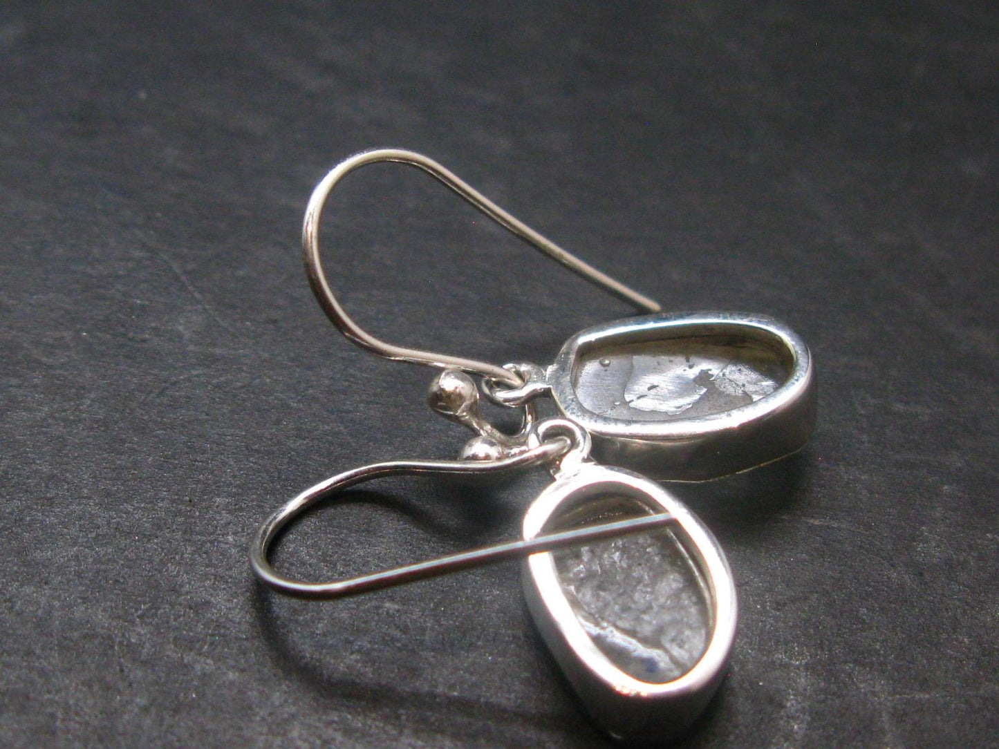 Phenakite Phenacite Crystal Silver Earrings from Russia - 2.51 Grams