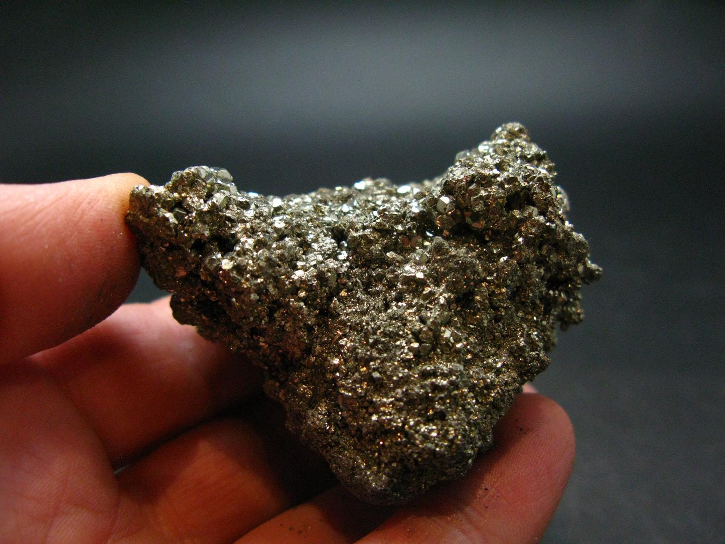Pyrite Cluster From Peru - 1.9"