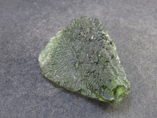 Moldavite Tektite Raw Piece from Czech Republic - 1.6" - 66.9 Carats - 13.3 Grams