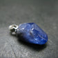 Tanzanite Pendant In Sterling Silver From Tanzania - 0.8" - 1.50 Grams