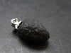 Rare Saffordite Cintamani Stone Pseudotektite Pendant from Arizona USA - 8.05 Carats - 0.8"
