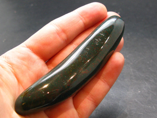 Bloodstone Wand From India - 3.6" - 55.94 Grams