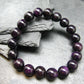 Purpurite Genuine Bracelet ~ 7 Inches ~ 10.5mm Round Beads
