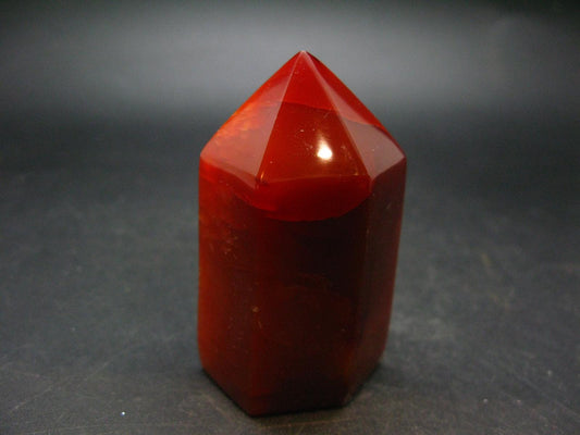 Carnelian Agate Obelisk From Madagascar - 2.6"