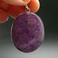 Sugilite Silver Pendant From South Africa - 1.9"