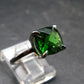 Helenite Gaia Stone Gem Sterling Silver Ring From Washington - Size 8 - 3.20 Carats