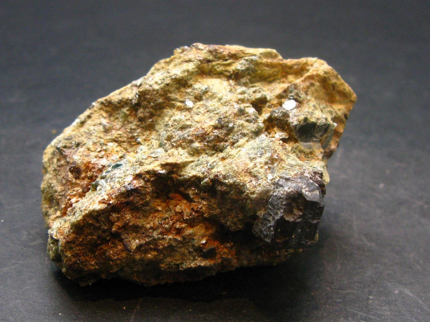 Extremely Rare Perovskite Cluster from Russia - 92.65 Grams - 2.4"