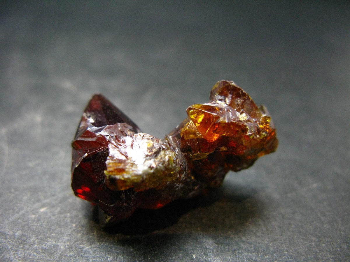 Stunning Fire Red Zincite Zinkite Cluster From Poland - 1.1" - 12.85 Grams
