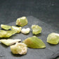 lot Of 10 Brazilianite Crystals From Brazil - 1.2" - 25.91 Grams