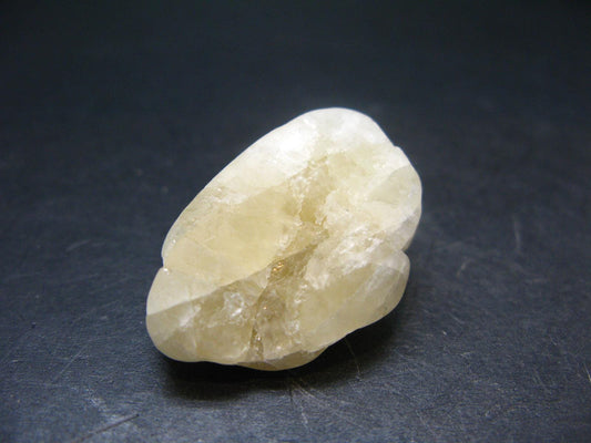 Very Nice Raw Agni Gold Danburite Tumbled Stone from Tanzania - 1.3" - 14.67 Grams