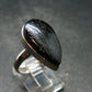 Very Rare Nuumite Nuummite Sterling Silver Plated Ring from Greenland - 5.94 Grams - Size 9