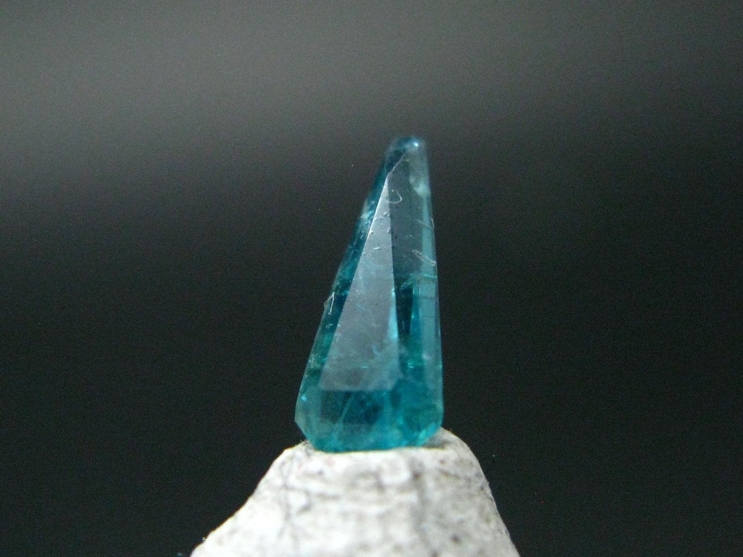 Extremely Rare Grandidierite Cut Stone From Madagascar - 0.35 Carats