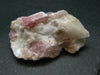 Pink Tourmaline In Quartz Cluster From Brazil - 2.6"