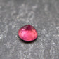 Beautiful Rare Gem Bixbite Red Beryl Emerald Cut Stone From Utah USA - 0.42 Carats - 4.4x4.4mm