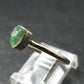Gem Green Kornerupine Silver Ring From Tanzania - 1.94 Grams - size 7