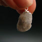 Rare Raw Hackmanite Silver Pendant from Afghanistan - 0.8" - 1.10 Grams
