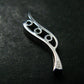 Genuine Alexandrite Gem Silver Pendant From Russia - 0.62 Grams - 0.11 TCW