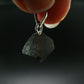 Magnetite Crystal Silver Pendant From Bolivia - 0.9" - 3.0 Grams