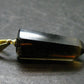 Natural Unheated Citrine Sterling Silver Gold Plated Pendant from Brazil - 1.3" - 2.97 Grams
