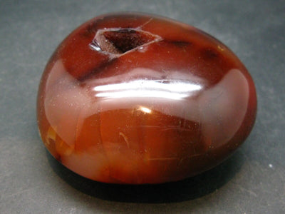 Carnelian Tumbled Stone From Madagascar - 2.6" - 163.7 Grams