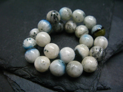 Blue Ice Glacierite Genuine Bracelet ~ 7 Inches ~ 8mm Round Beads