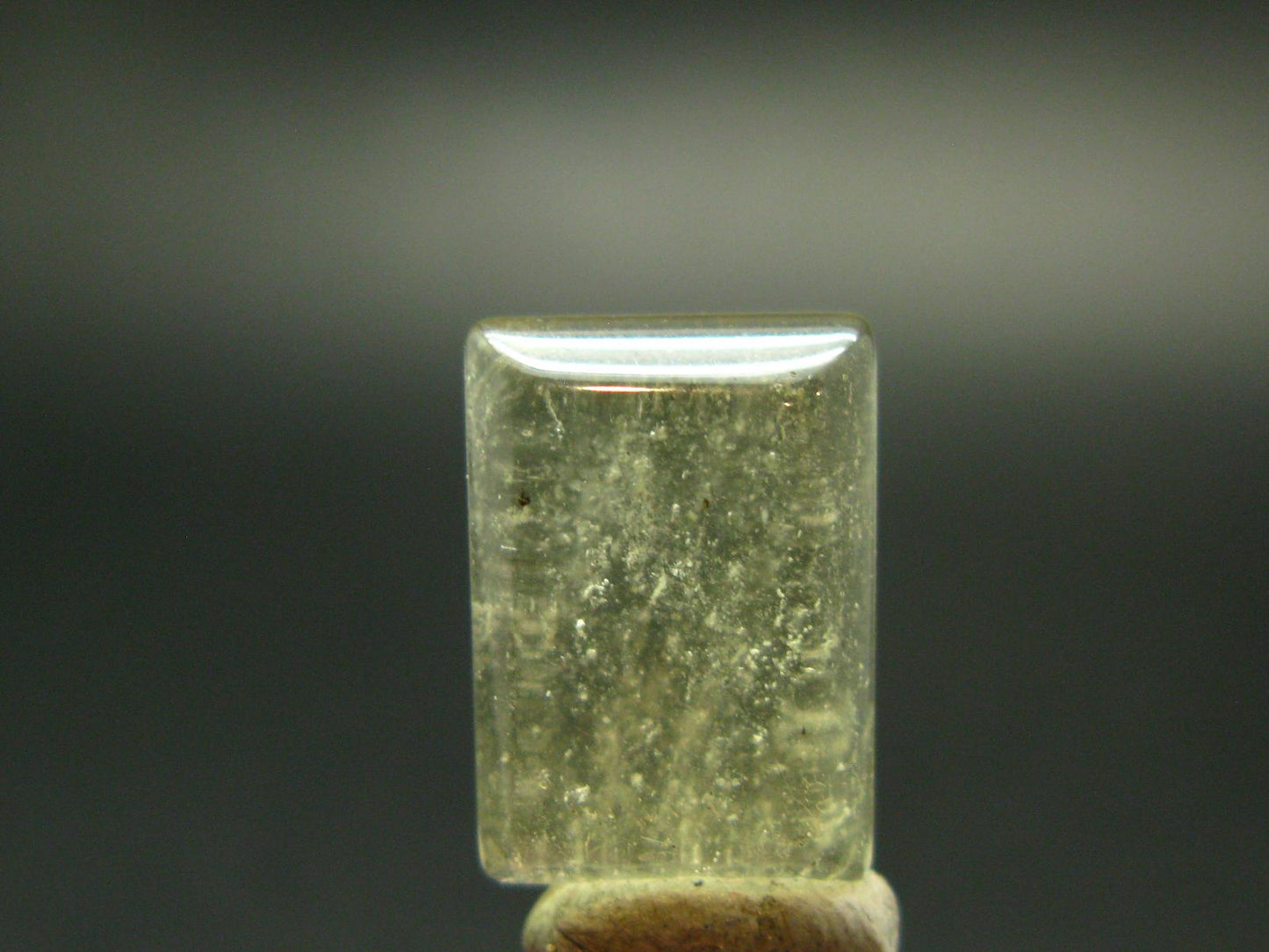 Nice Gem Libyan Tektite Cabochon From Libya - 2.90 Grams