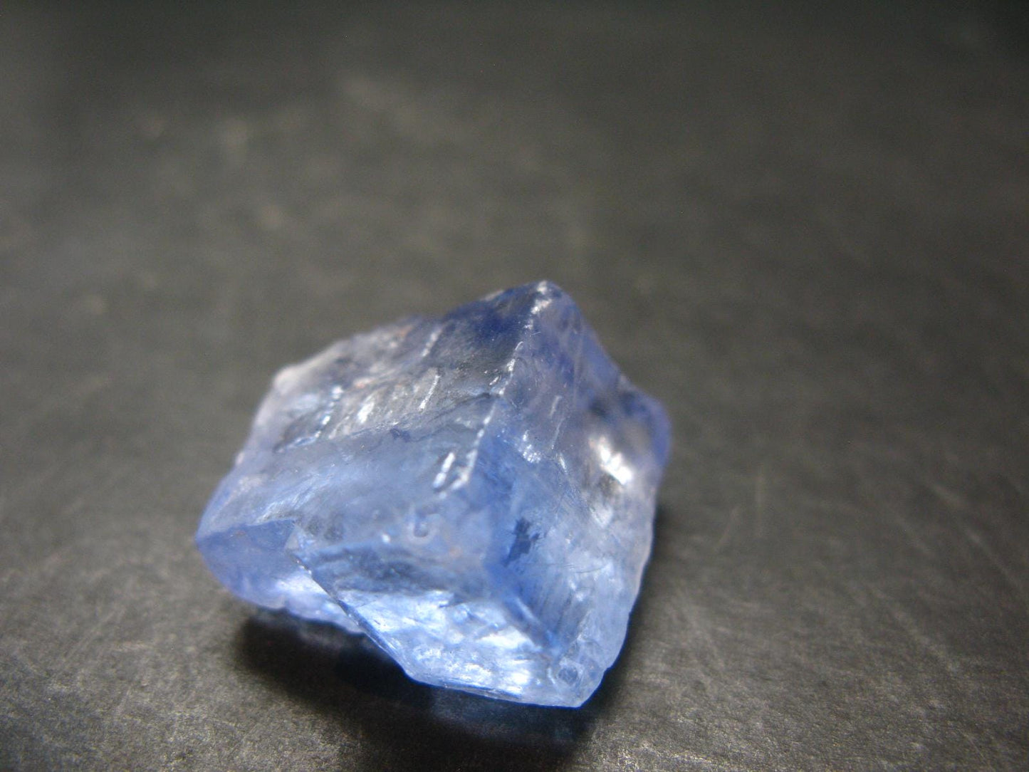 Blue Halite Crystal From USA - 0.8" - 10.67 Grams