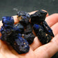 Lot of 10 Azurite Fine Crystals From Mexico - 44.32 Grams