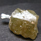 Rare Titanite Sphene Crystal Silver Pendant From Tanzania - 1.1" - 5.31 Grams