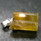 Gem Heliodor Golden Beryl Silver Pendant From Tajikistan - 10.0 Carats - 2.0"