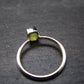 Chrysoberyl Silver Ring From Brazil - 1.95 Grams - Size 7