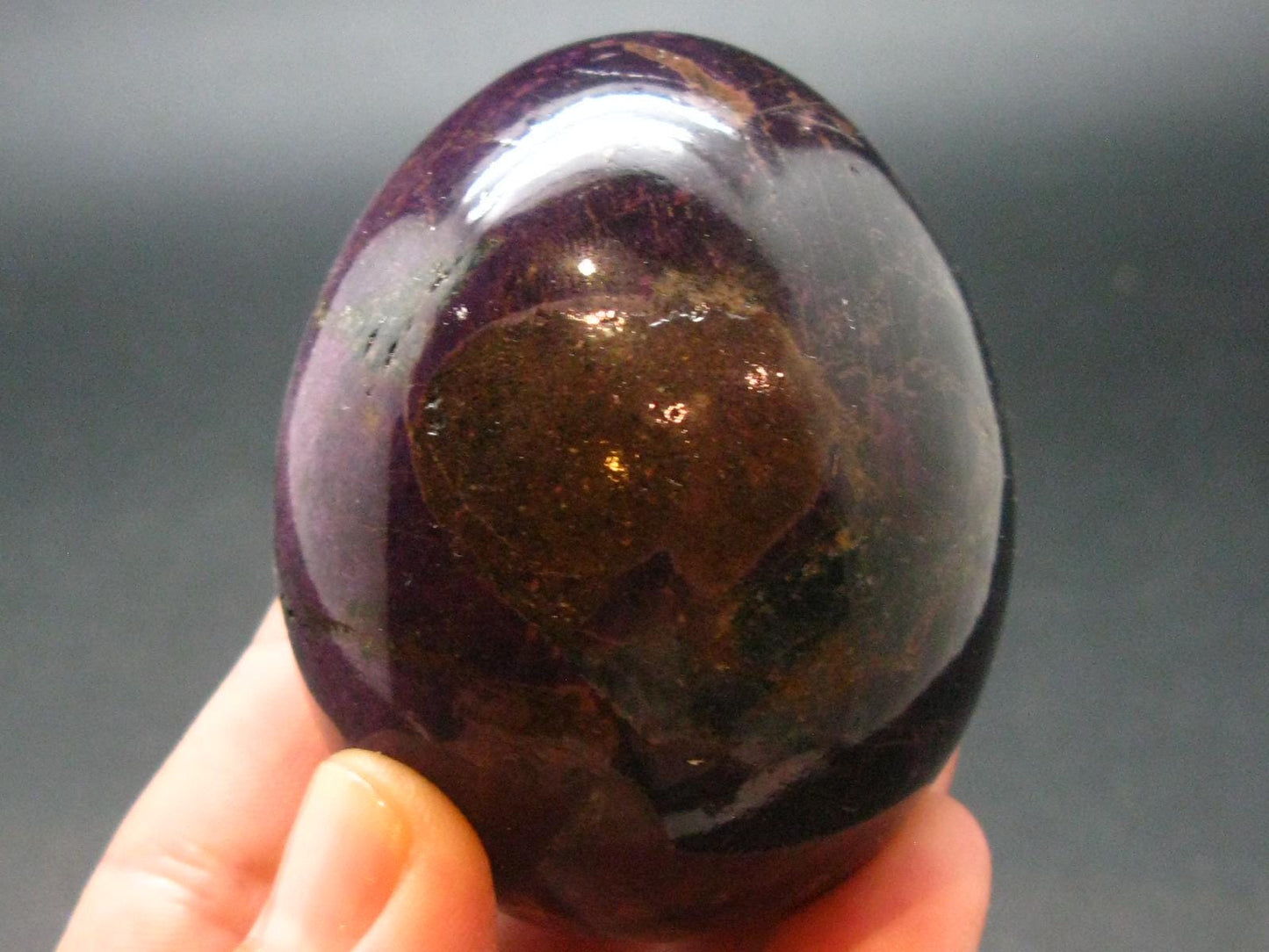 Purple Purpurite Egg From Namibia - 2.3" - 237.32 Grams