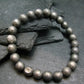 Meteorite Gibeon Genuine Bracelet ~ 7 Inches ~ 8mm Round Beads
