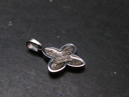 Muonionalusta Meteorite Pendant from Sweden - 0.8" - 1.33 Grams