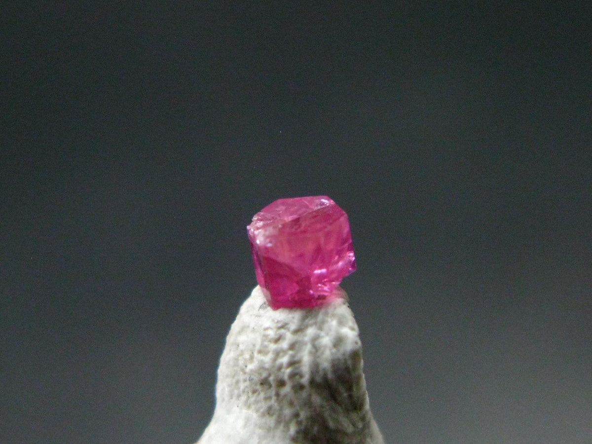 Nice Rare Gem Bixbite Red Emerald Beryl Crystal From Utah USA - 0.13 Carats