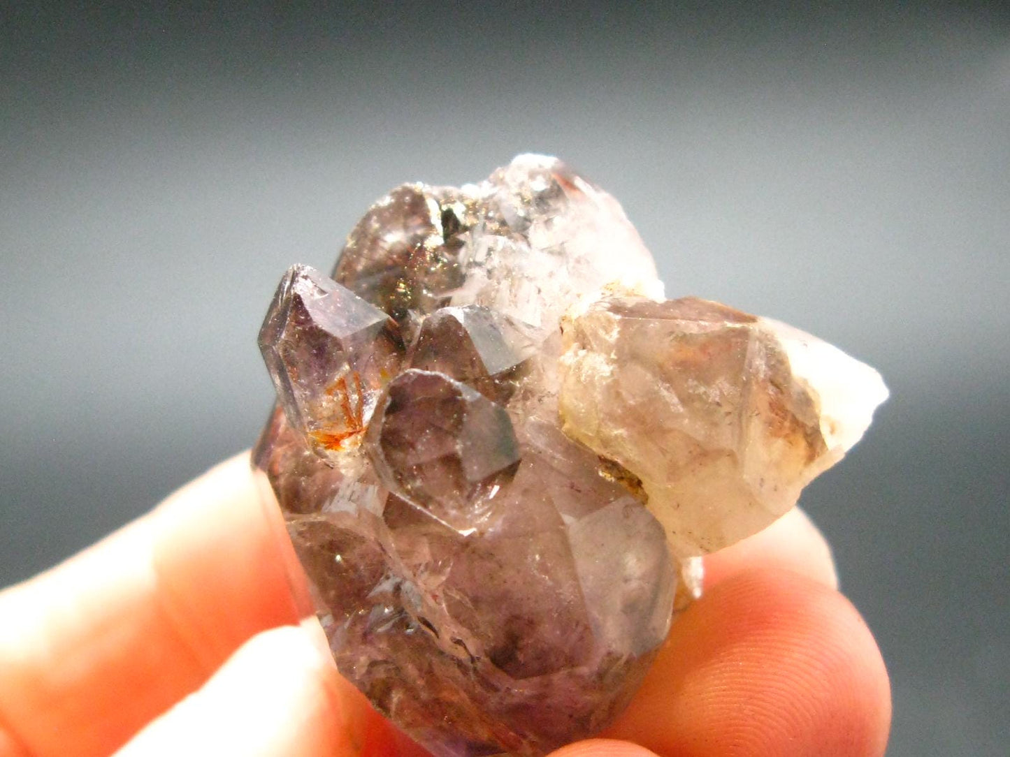 Rare Brandenberg Brandberg Amethyst Quartz Crystal From Namibia - 1.2"
