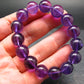 AAA Grade Amethyst Gem Genuine Bracelet ~ 7 Inches ~ 13mm Round Beads