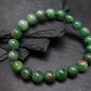 Green Garnet Tsavorite Genuine Bracelet ~ 7 Inches ~ 10mm Round Beads