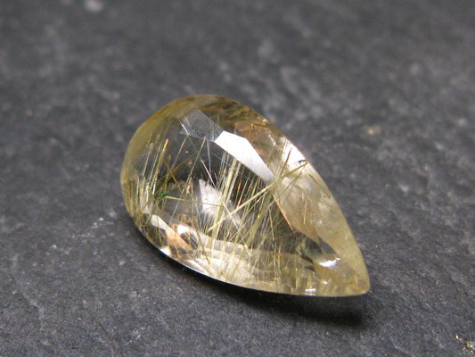 Rutilated Quartz Cut Stone From Brazil - 6.07 Carats