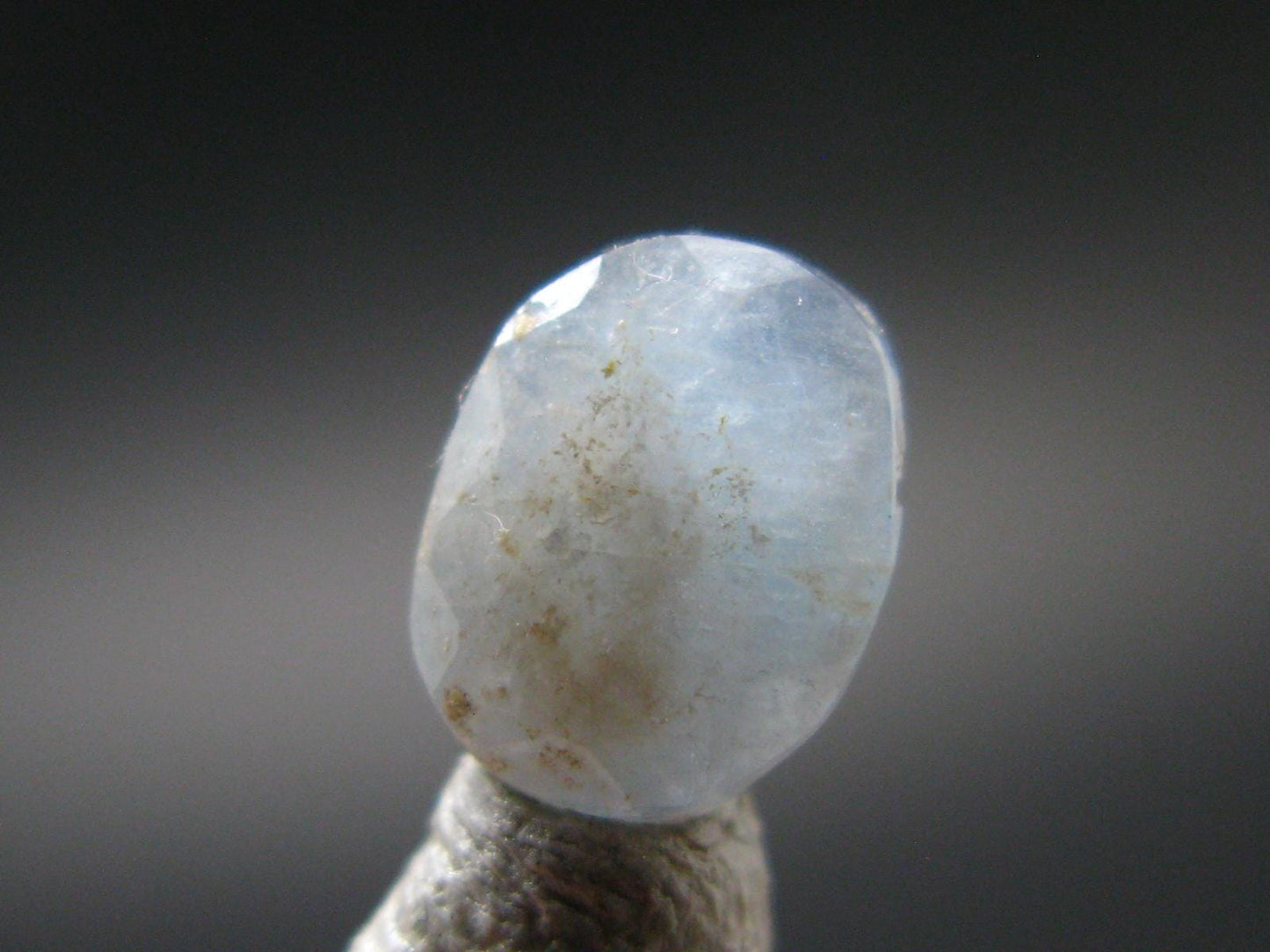 Extremely Rare Garnierite Cut Stone From Madagascar - 1.36 Carats